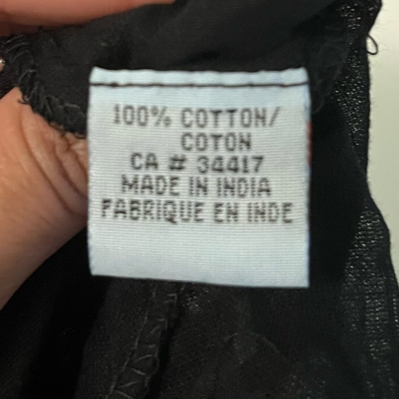 Beautiful Cotton black beaded skirt - Picture 5 of 5